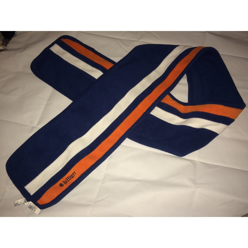 Tommy Hilfiger scarf colorful unique striped